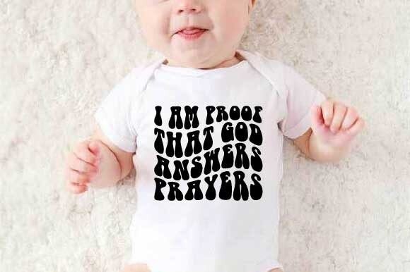 I Am Proof That God Answers Prayers SVG Review