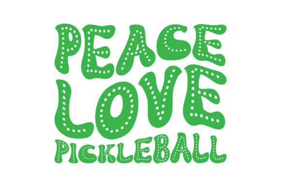 Peace Love Pickleball Embroidery Review