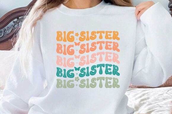 Retro Big Sister SVG PNG Sublimation Review