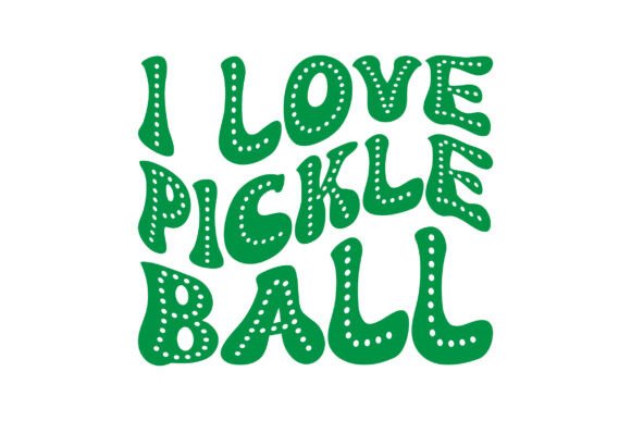 Retro I Love Pickleball Svg Png Design Review