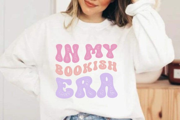 Retro in My Bookish Era SVG PNG T-shirt