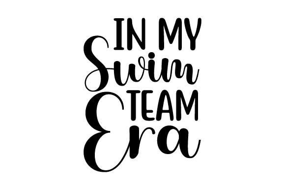 Retro in My Swim Team Era Svg Embroidery Review